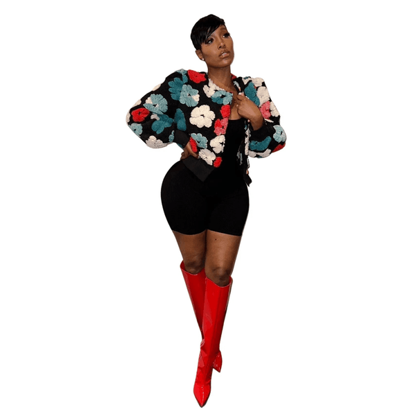 Royal FlowerBomb Jacket - Real Queen Royalty